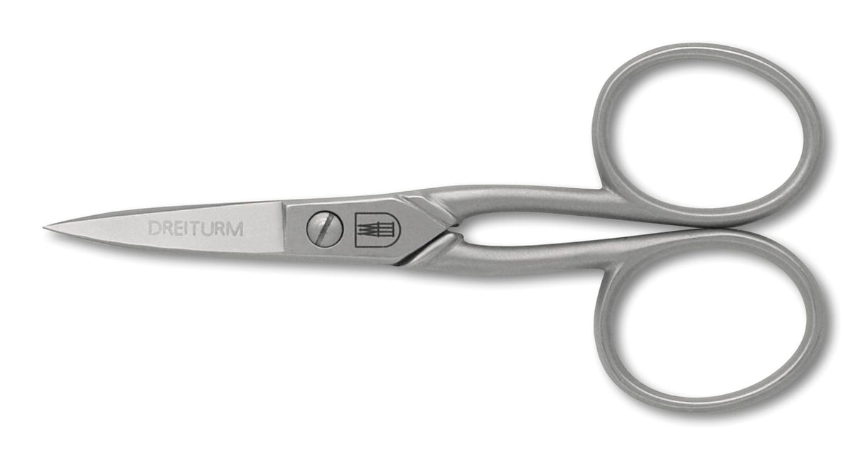 Dreiturm Fussnagelschere inox matt schlank Micro/9 cm