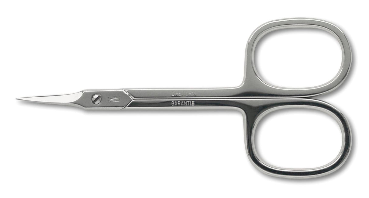 Dreiturm Hautschere Turmspitze vernickelt 3.5"/9 cm