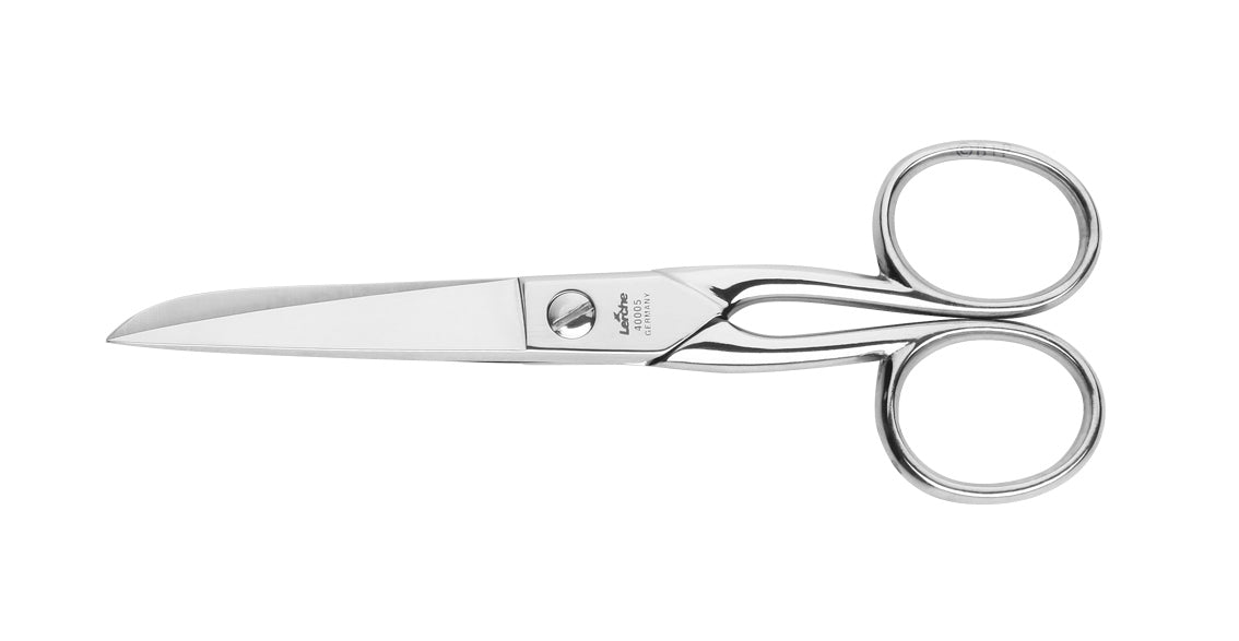 Lerche Büroschere vernickelt