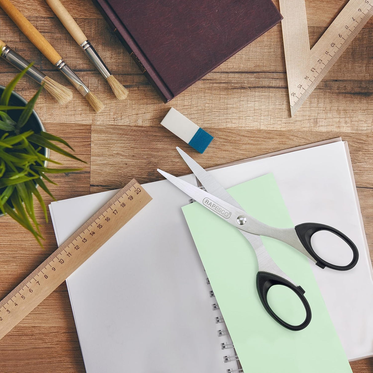 Rapesco Büroschere für Links- und Rechtshänder