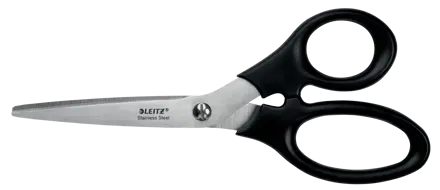 Leitz Schere Edelstahl für Rechts- und Linkshänder