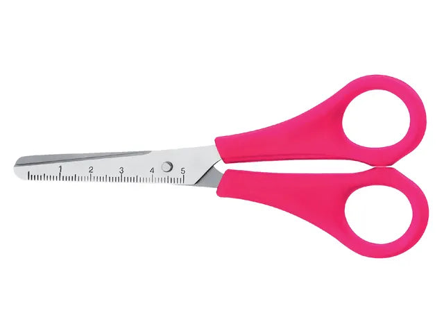 Westscott Bastelschere Kids gerade, rund, Rechtshänder