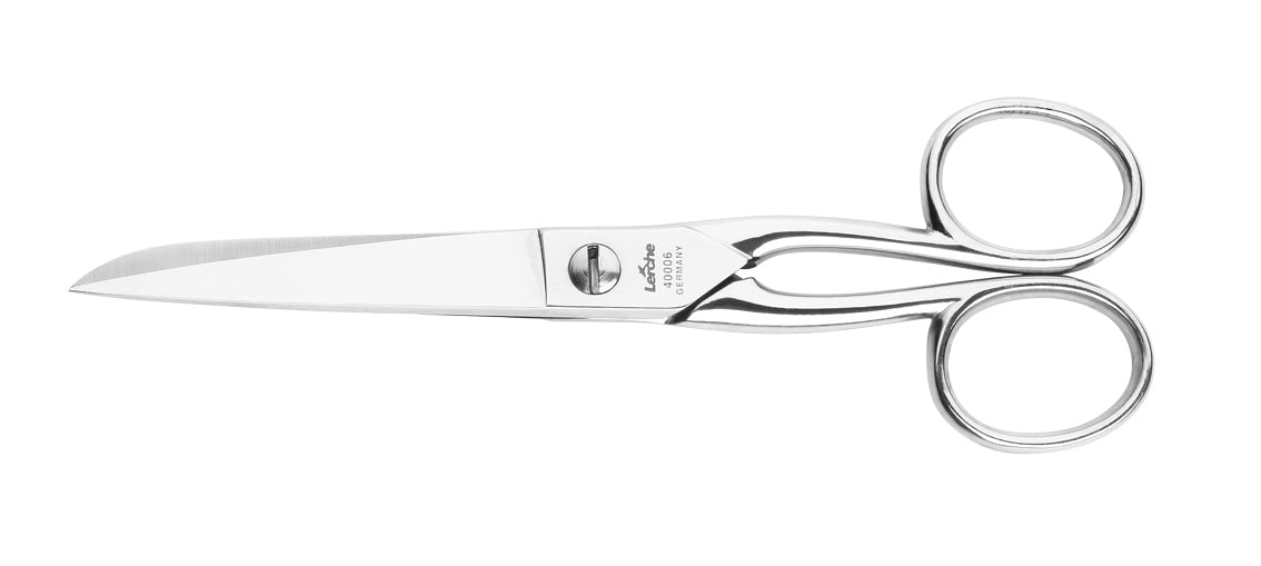 Lerche Büroschere vernickelt