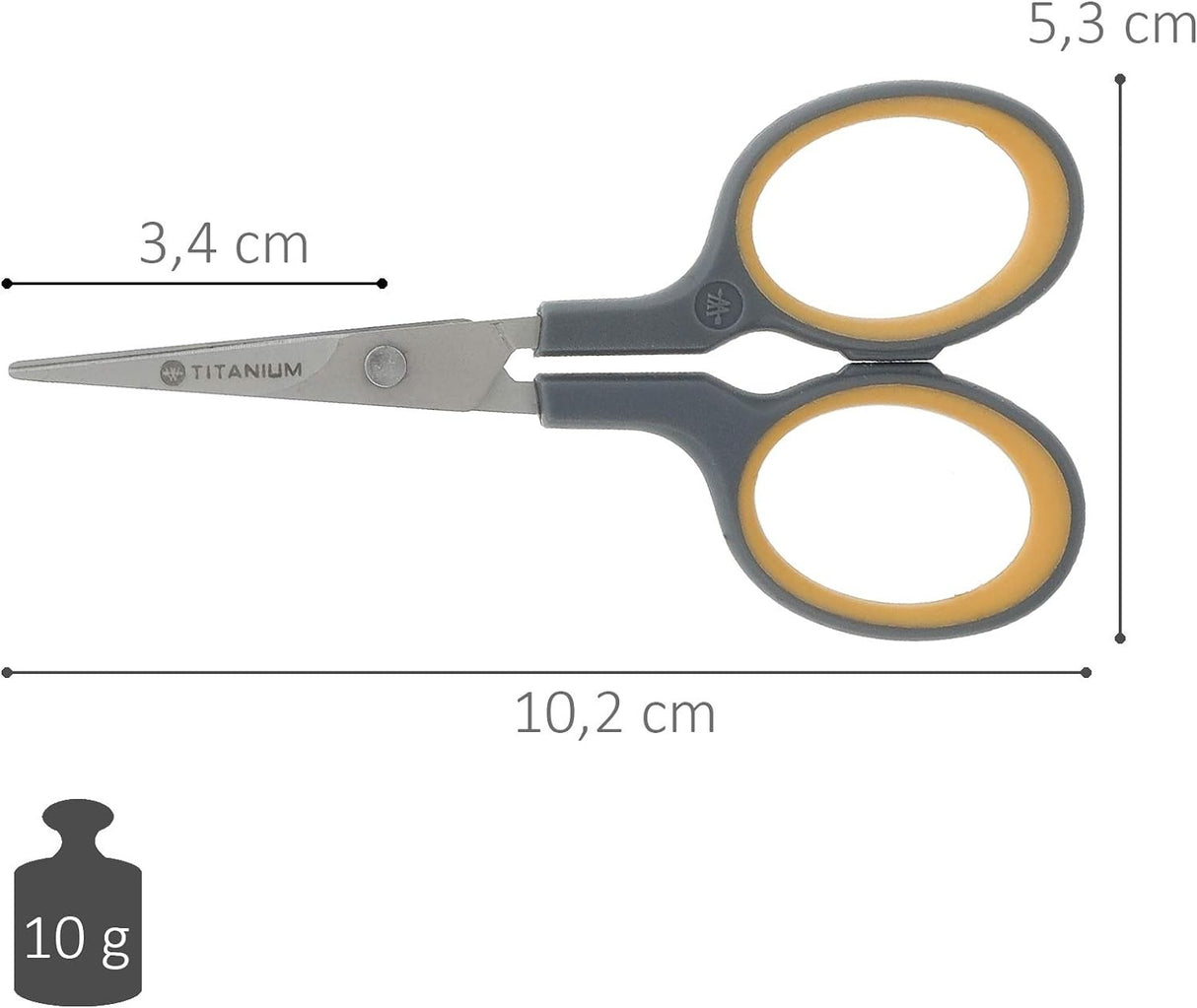 Westscott TITAN Super Softgrip Silhouettenschere 10 cm