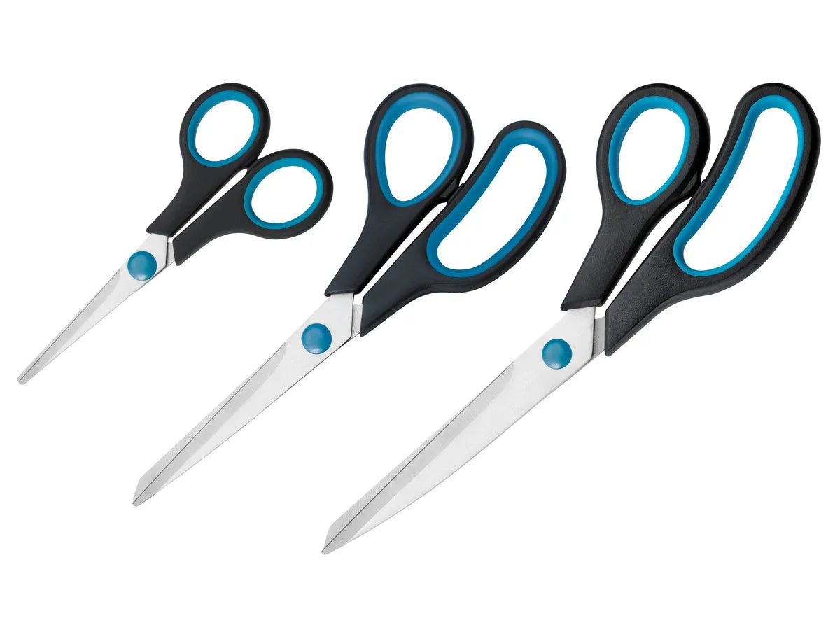 Westcott Easy Grip 3er-Set 13/21/25 cm